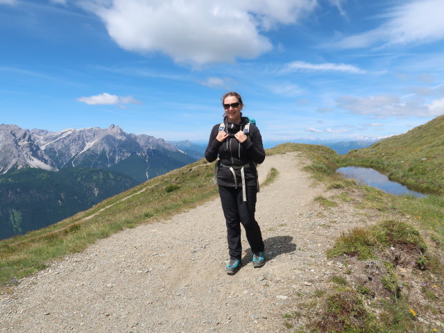 Sabine zwischen Sillianer Hütte und Obermahdsattel (9. Juli)