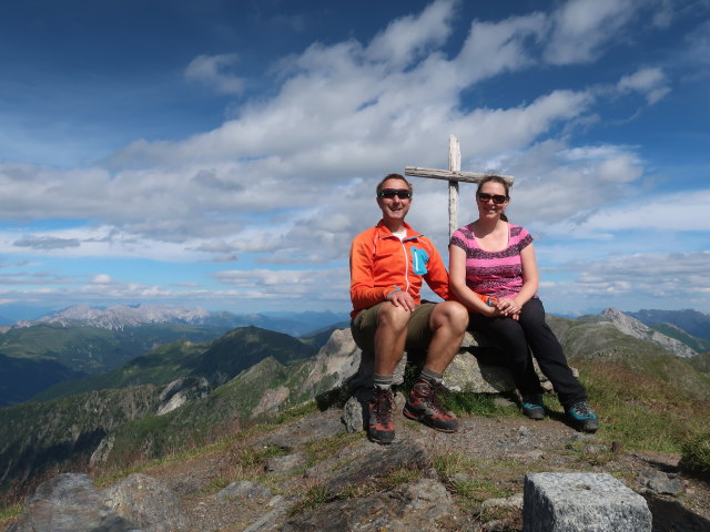 Ich und Sabine am Eisenreich, 2.665 m (9. Juli)