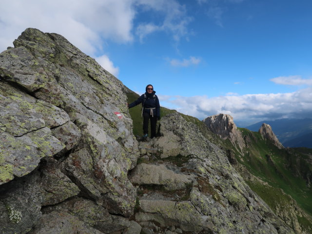 Sabine zwischen Pfannspitze und Große Kinigat (10. Juli)