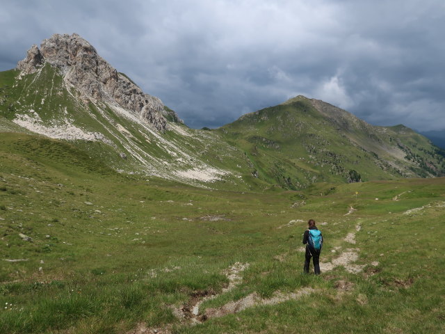Sabine zwischen Weitenstall und Schöntalwiesen (10. Juli)