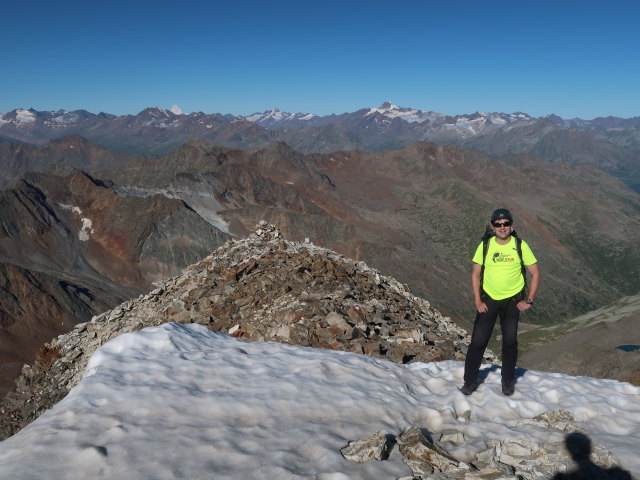 Ronald zwischen Siegerlandhütte und Hohem Eis (17. Juli)