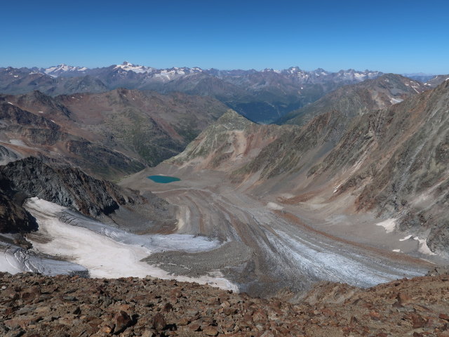 Triebenkarlasferner von der Sonklarspitze aus (17. Juli)