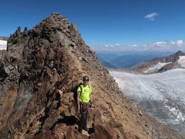 Ronald zwischen Wildem Pfaff und Übeltalferner (17. Juli)
