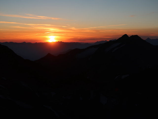 Becherhaus, 3.191 m (18. Juli)