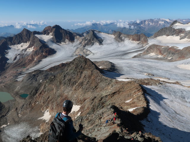 Ronald zwischen Signalgipfel und Becher (18. Juli)