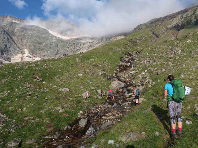 Georg, Sarah und Ursa am Erfurter Weg