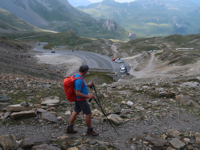 Georg am Klagenfurter Jubiläumsweg zwischen Tauernkopf und Hochtor