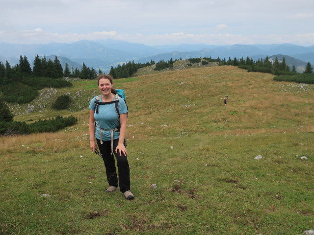 Sabine zwischen Tonionalm und Tonion
