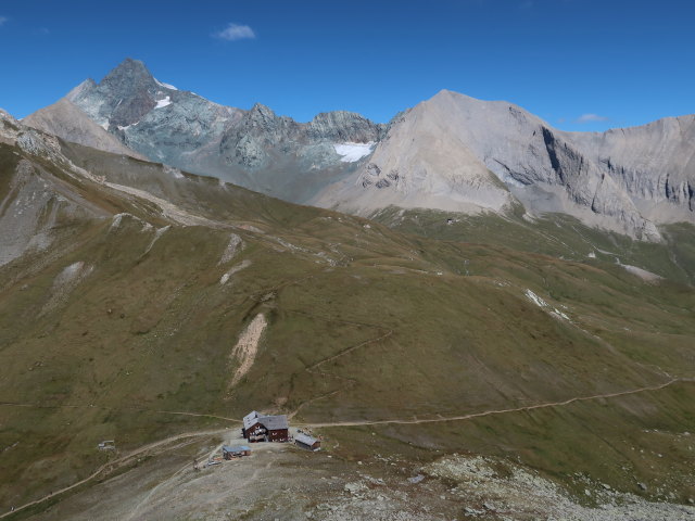 Glorer Hütte, 2.651 m (14. Aug.)