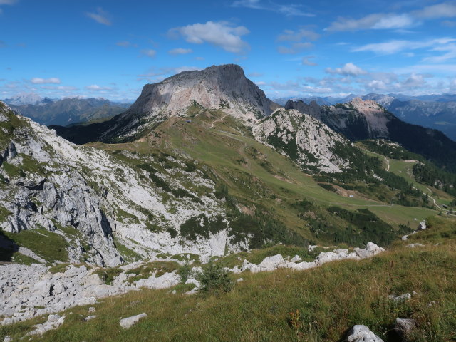 von der Forcella Contin Richtung Nordwesten