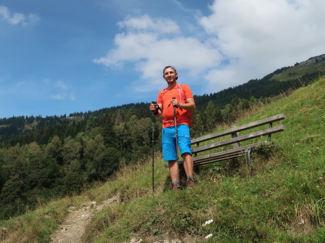 Georg zwischen Mitterer-Heimalm und Bergl