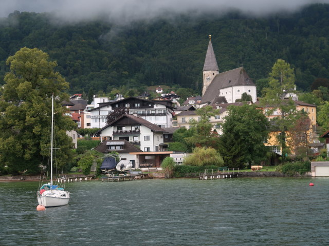 AltmÃ¼nster vom Traunsee aus