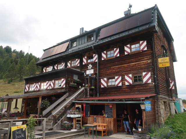 Dr.-Josef-Mehrl-Hütte, 1.730 m (3. Sep.)
