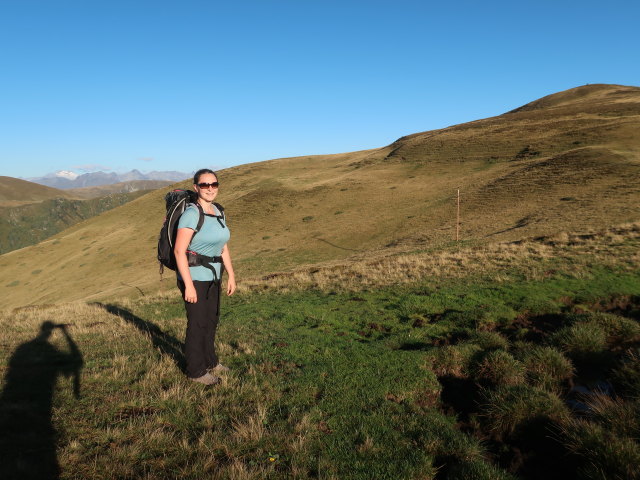 Sabine zwischen Schilcheralm und Klölingscharte (4. Sep.)