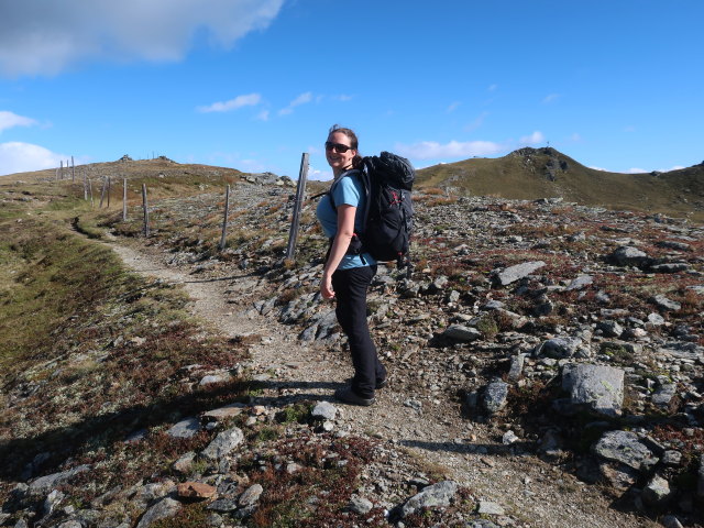 Sabine zwischen Bärennock und Kleinem Königstuhl (4. Sep.)