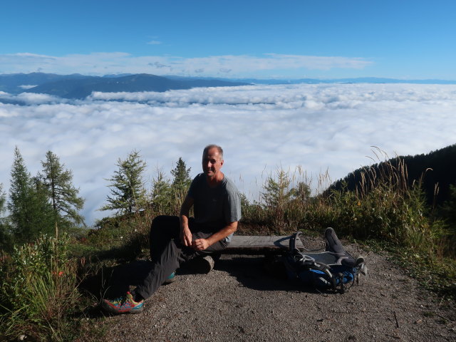 Frank zwischen Mitzl-Moitzl-Hütte und Schwarzkogel