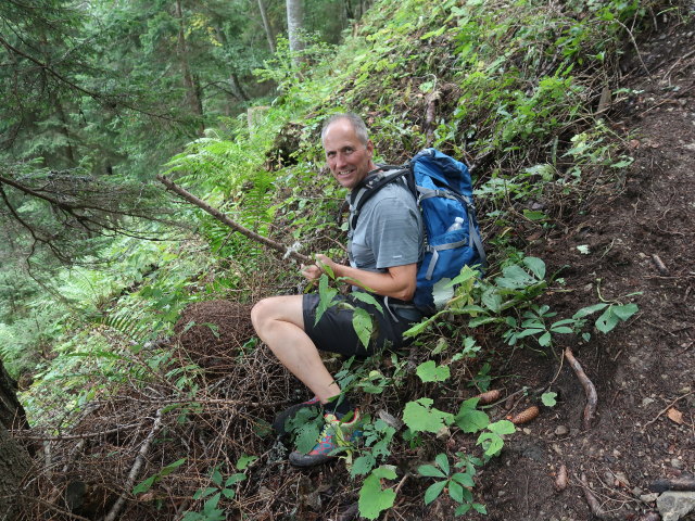 Frank zwischen Mallestiger Mittagskogel und Gallobhütte