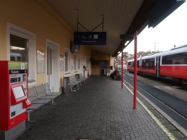 Bahnhof Linz Urfahr, 264 m