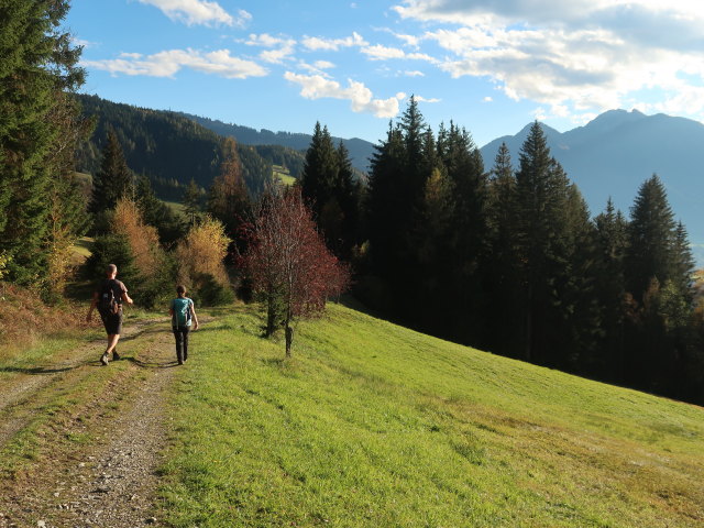 Frank und Sabine zwischen Obergründeck und Helmberggraben