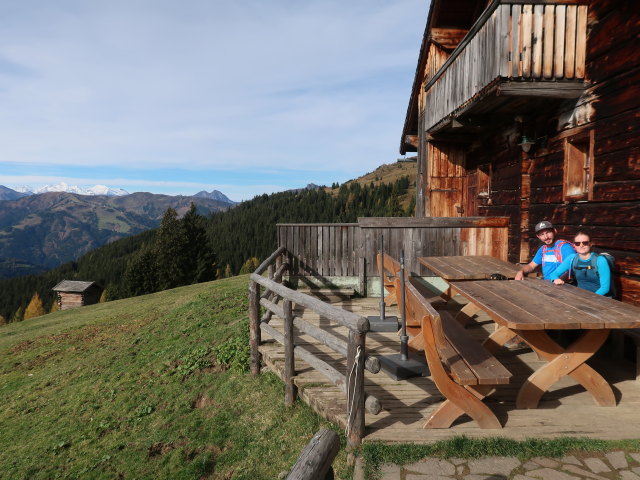 Georg und Sarah auf der Großellmaualm, 1.794 m