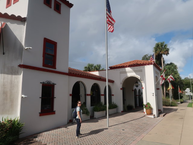 Sabine beim St. Augustine Alligator Farm Zoological Park (6. Nov.)