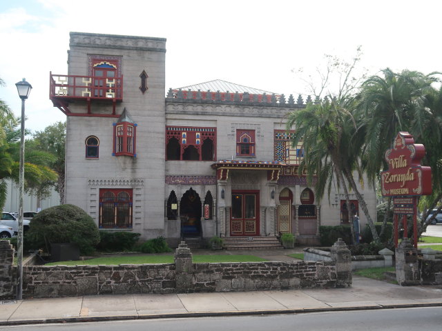 Villa Zorayda in St. Augustine (6. Nov.)