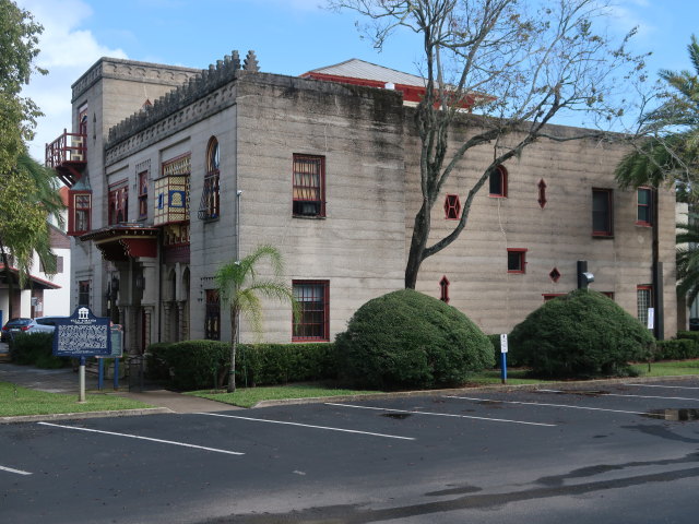 Villa Zorayda in St. Augustine (6. Nov.)