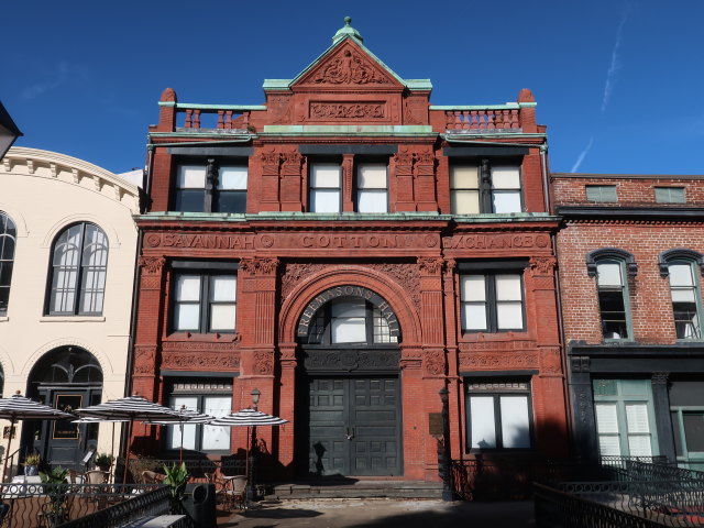 Savannah Cotton Exchange (8. Nov.)