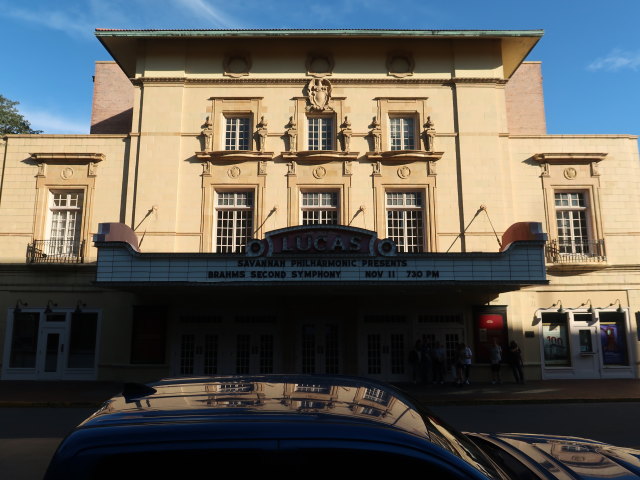 Lucas Theatre in Savannah (8. Nov.)