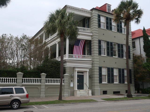 Bay Street in Charleston (9. Nov.)
