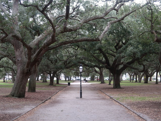 White Point Garden in Charleston (9. Nov.)