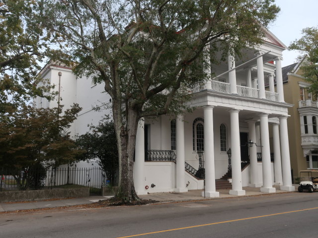 South Carolina Society Hall in Charleston (9. Nov.)