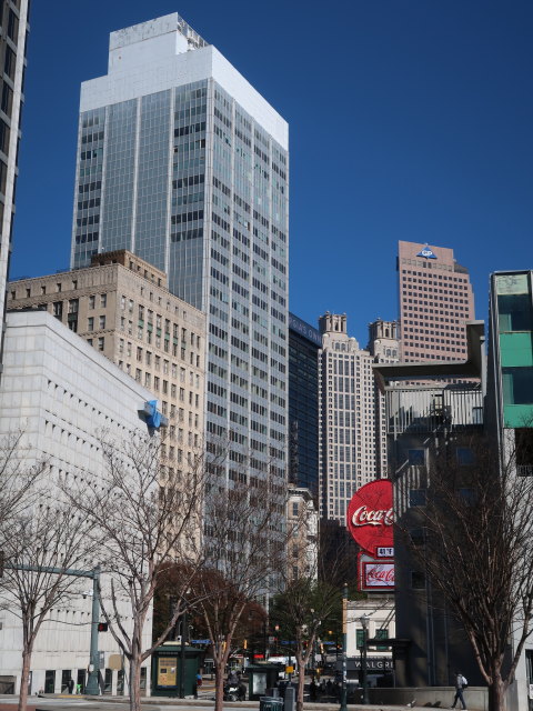Peachtree Street in Atlanta (13. Nov.)