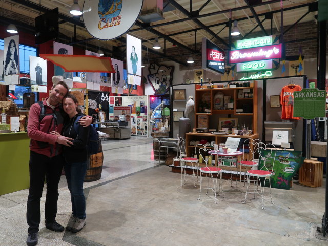 Ich und Sabine im Southern Food and Beverage Museum in New Orleans (19. Nov.)