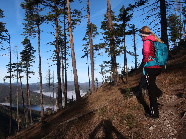 Evelyn zwischen Schoberkapelle und Schober