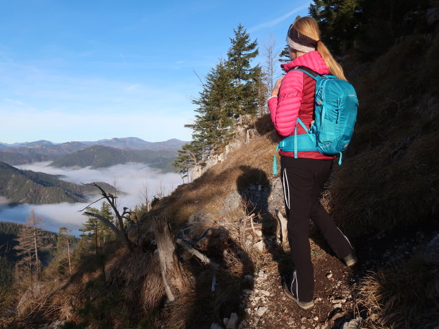 Evelyn zwischen Schoberkapelle und Schober