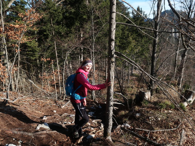 Evelyn zwischen Schober und Öhler