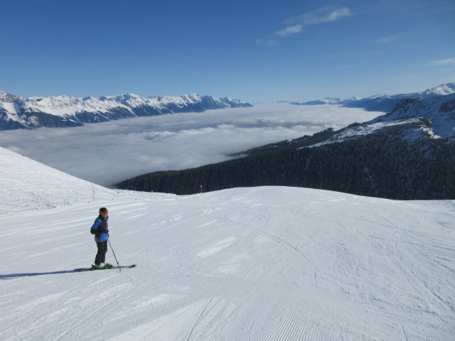 Stefan auf der Pleisenabfahrt