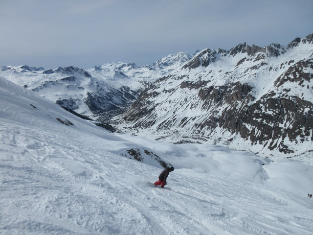 Markus im Les Grands Vallons (21. März)