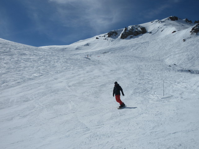 Markus auf der Piste Sache (22. März)