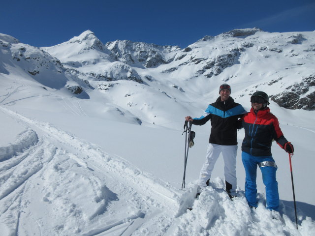 Frank und ich auf der Medelzroute