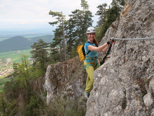 Matthias-Prinner-Klettersteig: Romana nach der Seilbrücke