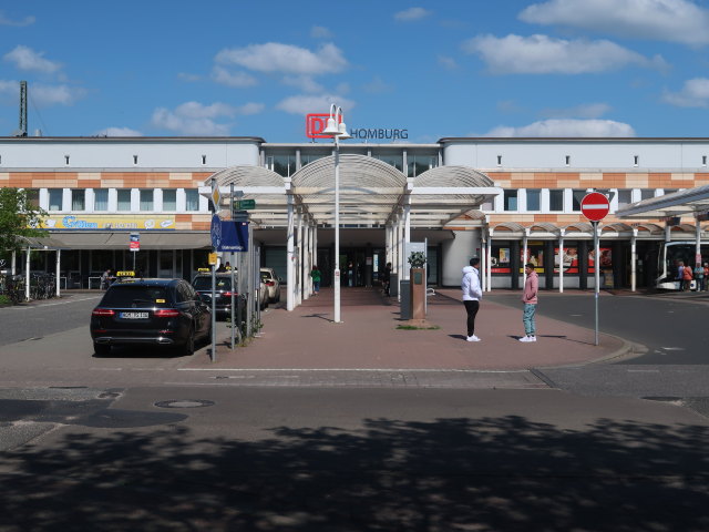 Hauptbahnhof Homburg, 243 m (18. Mai)