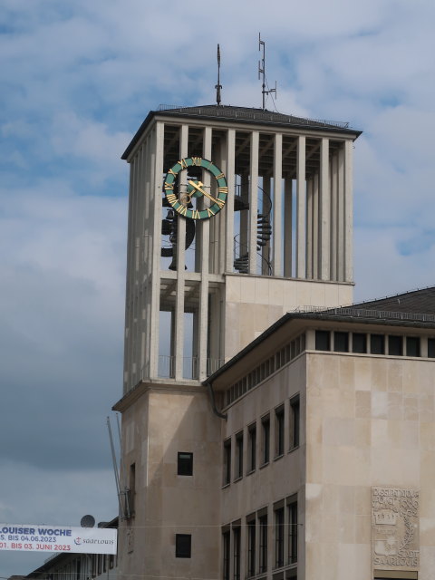 Rathaus in Saarlouis (20. Mai)