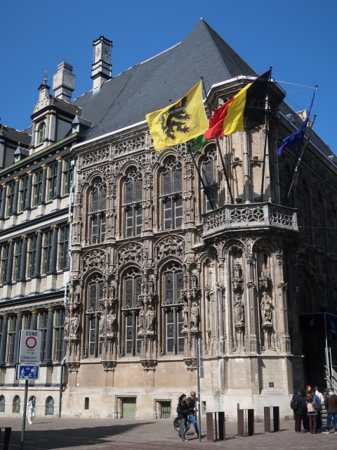Stadhuis in Gent (26. Mai)