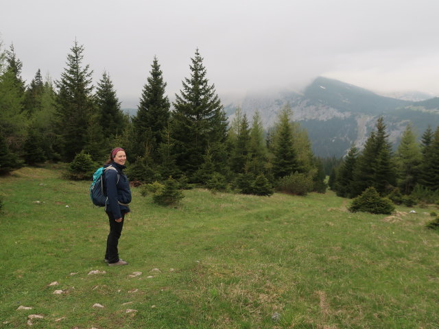 Sabine zwischen Praterstern und Wolfgang-Dirnbacher-Hütte