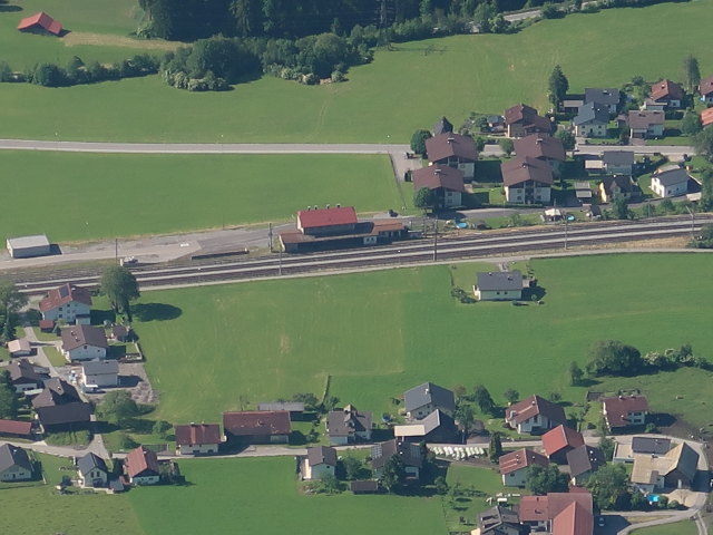 Bahnhof Braz (9. Juni)