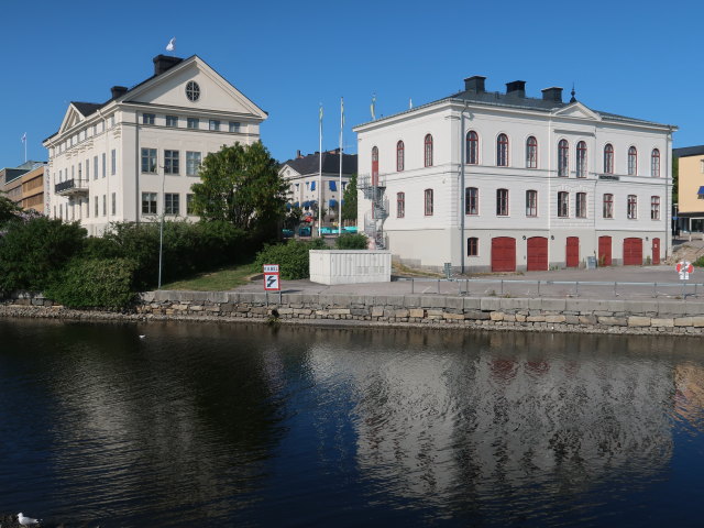 Landshövdingens Residens und Konsthall in Härnösand (17. Juni)