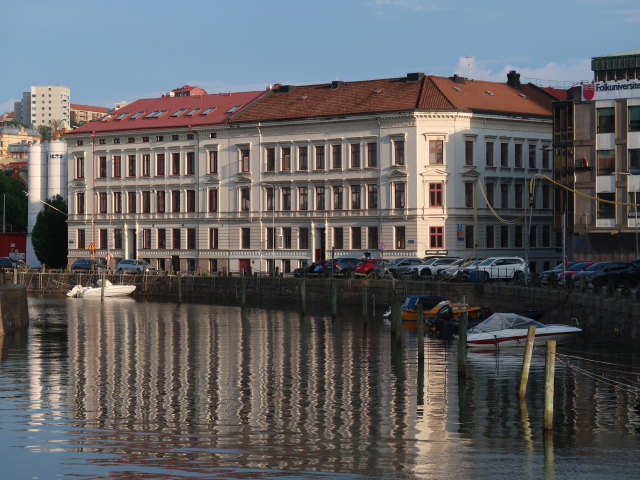 von der Pusterviksbron in Göteborg Richtung Südosten (19. Juni)