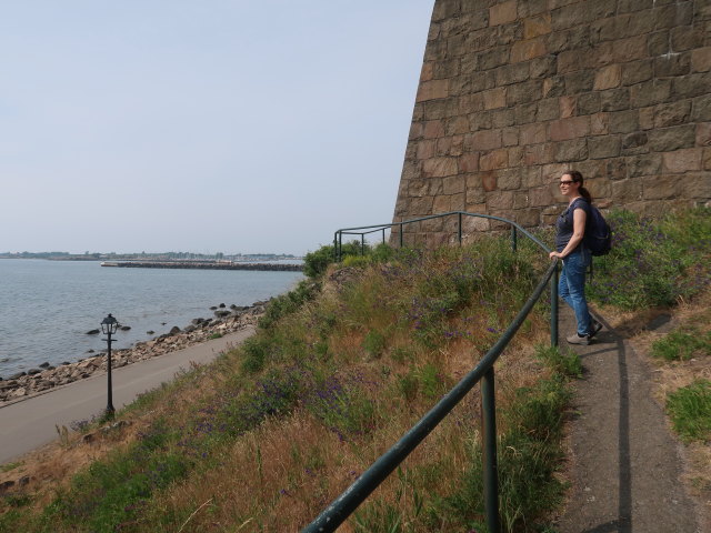 Sabine in der Fästning in Varberg (20. Juni)